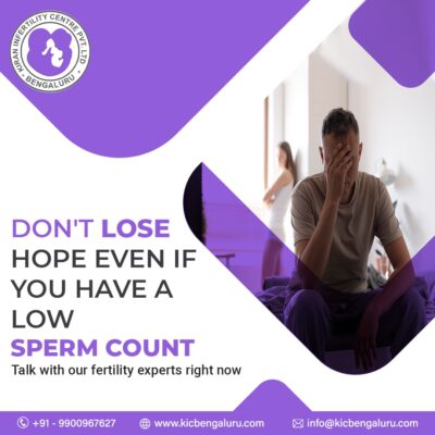 Don’t Lose Hope Even if you are diagnosed with low sperm count