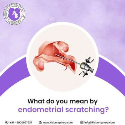 what do you mean by endometrial scratching