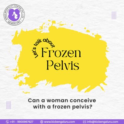 Can a woman conceive with a frozen pelvis?